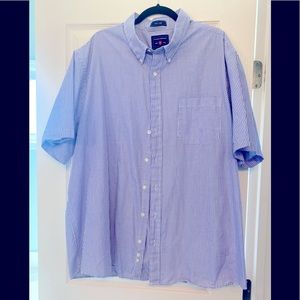 Mens Big & Tall Button-Up